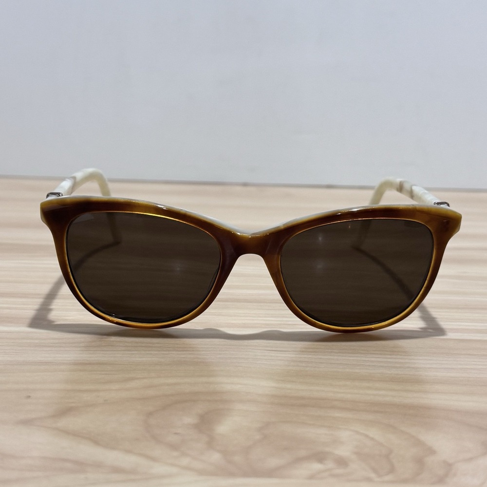 Robert Marc NYC Bleecker Frame Only Brown/Marble Japan Size 53-19 145 RARE